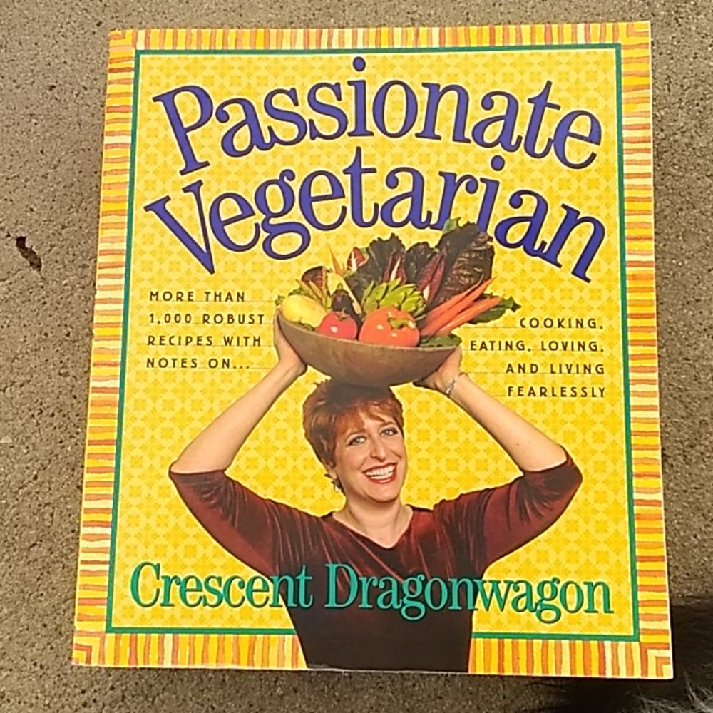 Passionate vegetarian Crescent dragonwagon